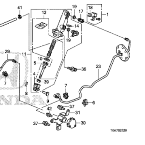 Honda Various Models 2007-2021 Clutch Slave Cylinder