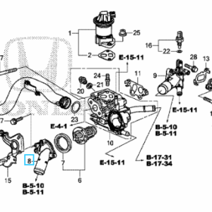 Honda Various Models 2012-2023 Thermostat Cover