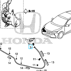 Honda 5Dr Civic 2017-2021 Connector