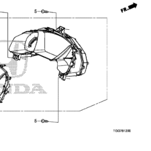Honda Civic 2016-2021 Lens Assy