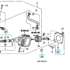 Honda Civic Hybrid 2007-2011 Brake Master Cylinder