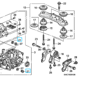Honda Various Models - Drain/Fill Plug