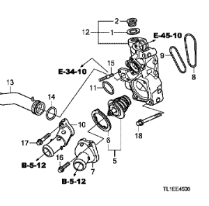 Honda Accord Diesel 2004-2011Thermostat