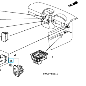 Honda Various Models - Bulb 14V 60ma