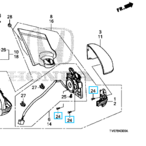 Honda Various Models - Tapping Screw 4 X 12