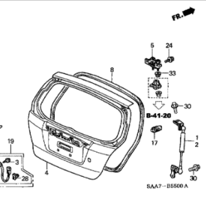 Honda Civic -Jazz- Stream-HR-V 1999-2008  Screw
