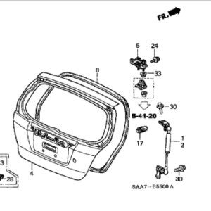 Honda Jazz 2002-2008 Self Tapper 3x8