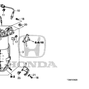 Honda Civic Diesel - HR-V Diesel 2018-2020 Thermo Sensor A