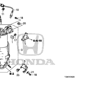 Honda Civic Diesel - HR-V Diesel 2018-2020 Thermo Sensor B