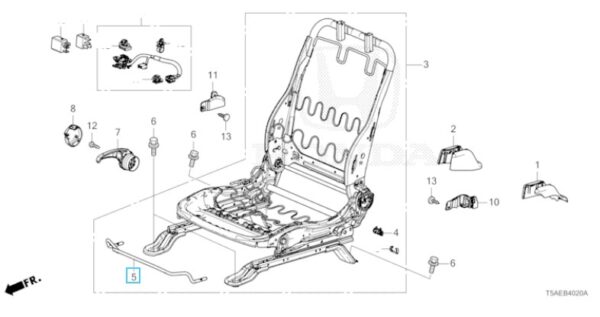 Honda Jazz 2016-2020 Drivers Seat Lever