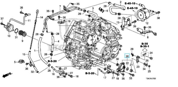 Honda CR-V I-DTEC 2010-2014 Auto Transmission Position Sensor