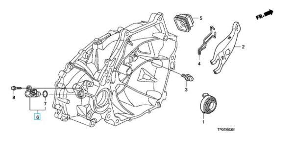 Honda Jazz 2009-2015 Gearbox Speed Sensor