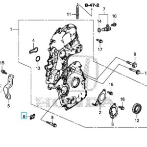 Honda Civic 2012-2016 Oil Pressure Switch