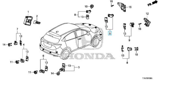 Honda HR-V 2016-2018 NSF Inner Parking Sensor