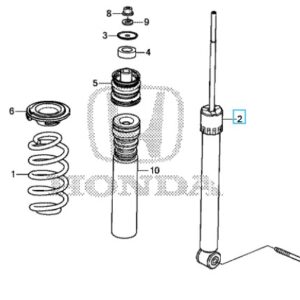 Honda Jazz 2016-2020 Rear Shock Absorber