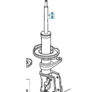 Honda FR-V NSF Shock Absorber