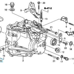 Honda Civic Type R 2006-2011 Gearbox Speed Sensor