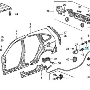 Honda CR-V 2007-2012 Fuel Lid Opener Spring