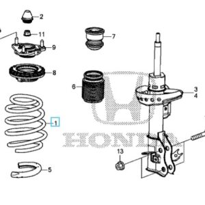 Honda Civic Tourer 2014-2017 Front Spring