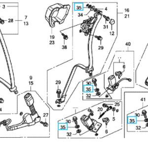 Honda Various Models- Spring Washer various uses