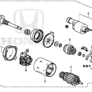 Honda CR-V 2013-2018 Civic 2012-2016 Starter Motor