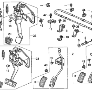 Honda Various Models 1996-2001 Brake Stop Switch