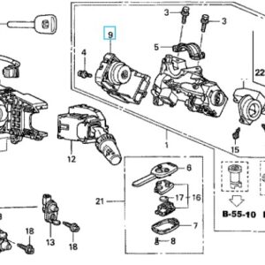 Honda Accord 2003-2008 Steering Switch