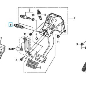 Honda Jazz 2009-2015 Stop and Cruise Switch