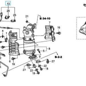 Honda CR-V I-DTEC 2010-2012 Thermo Sensor