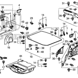 Honda CR-V 2018 Retractable Tonneau Cover