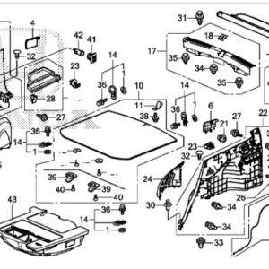 Honda CR-V 2013-2018 Tonneau Cover