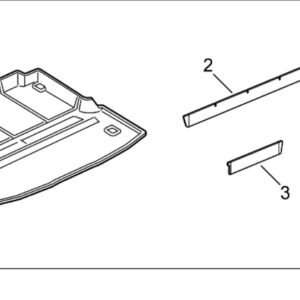 Honda Civic Tourer 2014-2017 Boot Tray With Dividers