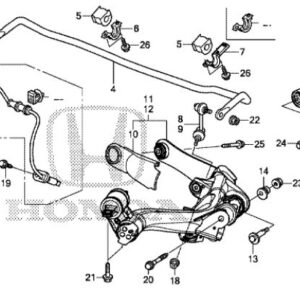 Honda CR-V 2007-2012 Rear Upper Arm