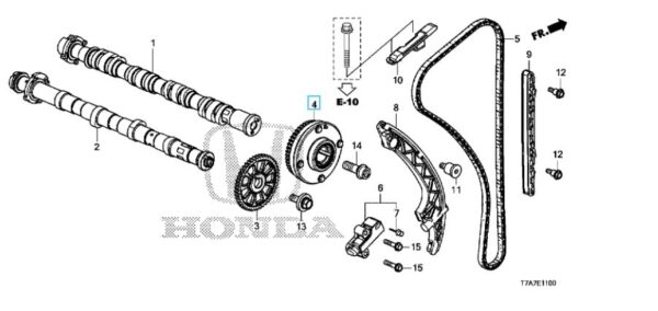 Honda HR-V 2016-2020 Jazz 2018-2019 VTC Actuator