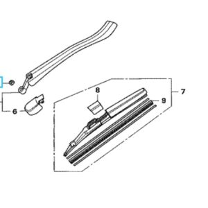 Honda FR-V Rear Wiper Arm