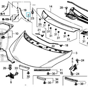 Honda Jazz 2016-2020 Washer System Y Tube Joint