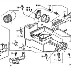 Honda Jazz 2002-2008 Air Filter