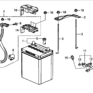 Honda CR-Z Battery Fuse