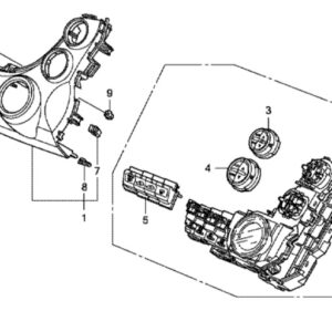 Honda Jazz 2009-2015 Climate Control Bulb