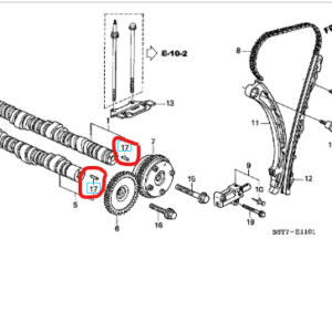 Honda Civic Type R 2001-2005 Camshaft Dowel Pin
