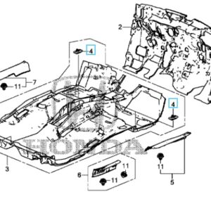 Honda Civic 2012-2016 Floor Mat Holder