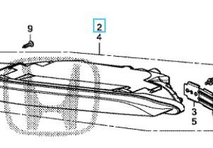 Honda Civic 2012-2014 Offside Daytime Running Light