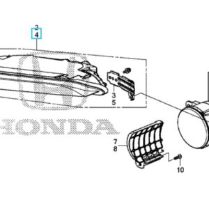 Honda Civic 2012-2014 Nearside Daytime Running Light