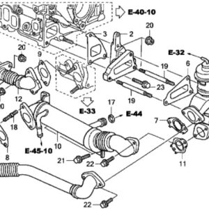 Honda CR-V Diesel 2007-2009 EGR Valve