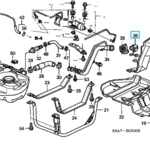 Honda CR-V 2002-2004 Civic 2001-2005 Accord 2003-2005 Petrol Filler Cap