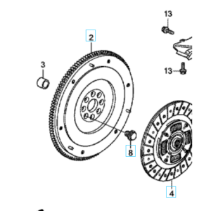Honda Civic 2012-2016 Flywheel