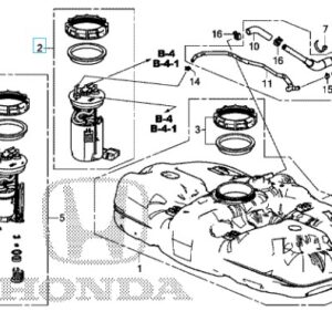 Honda Civic 2012-2016 fuel pump
