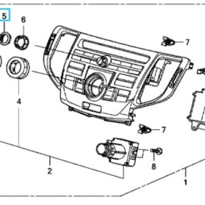 Honda Accord EX 2009-2015 Volume Knob