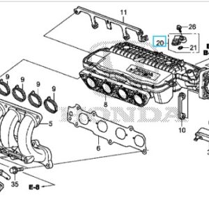 Honda Jazz 2015 Map Sensor