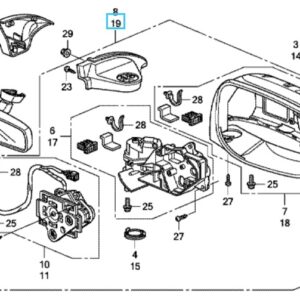 Honda Jazz 2009-2014 Nearside Mirror